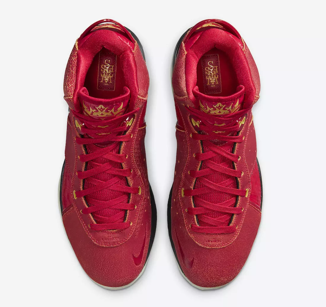 Nike LeBron 8 Gym Red CT5330-600 izlaišanas datums