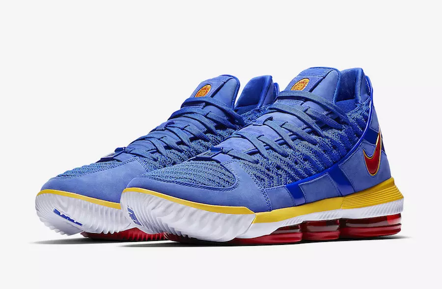 Nike LeBron 16 SB Blue CD2451-400 Megjelenés dátuma