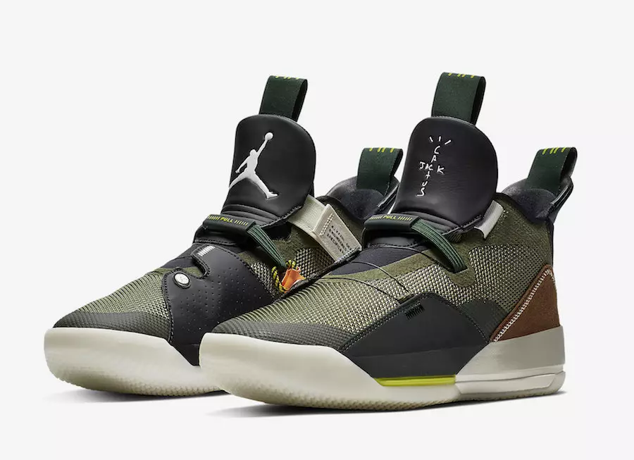 Officiële foto's van de Travis Scott x Air Jordan 33