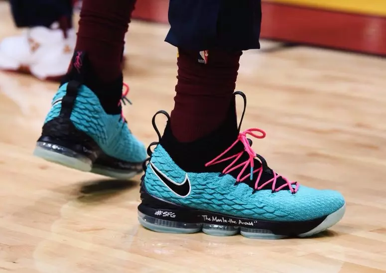 LeBron James Nike LeBron 15 South Beach