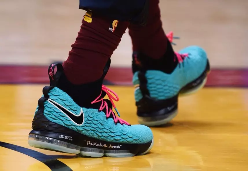 LeBron James Nike LeBron 15 South Beach