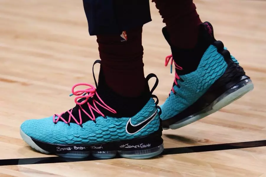 LeBron James Nike LeBron 15 South Beach