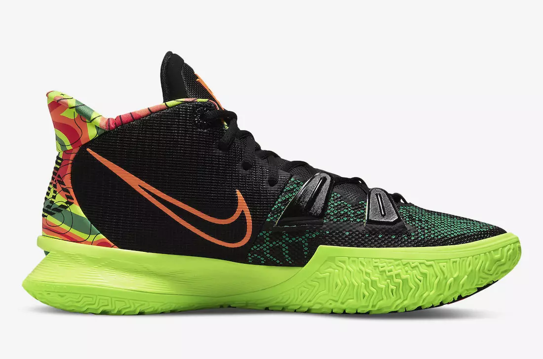 Nike Kyrie 7 Weatherman ალტერნატიული DV3265-001 გამოშვების თარიღი