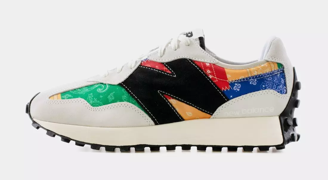 Schong Palace New Balance 327 Unitéit Patchwork Bandana Release Datum