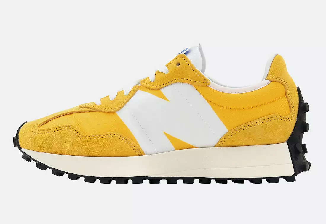 تاریخ انتشار New Balance 327 Yellow White MS327LI1