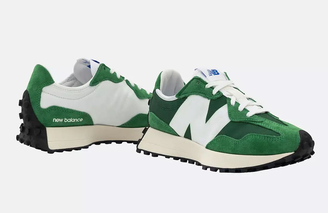 Дата выпуска New Balance 327 Green White MS327LG1