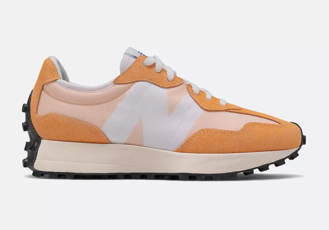 New Balance 327 Wit Oranje WMNS WS327LF1 Releasedatum