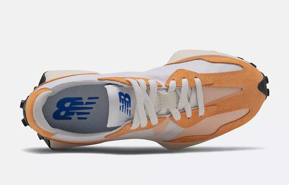 New Balance 327 White Orange WMNS WS327LF1 תאריך שחרור