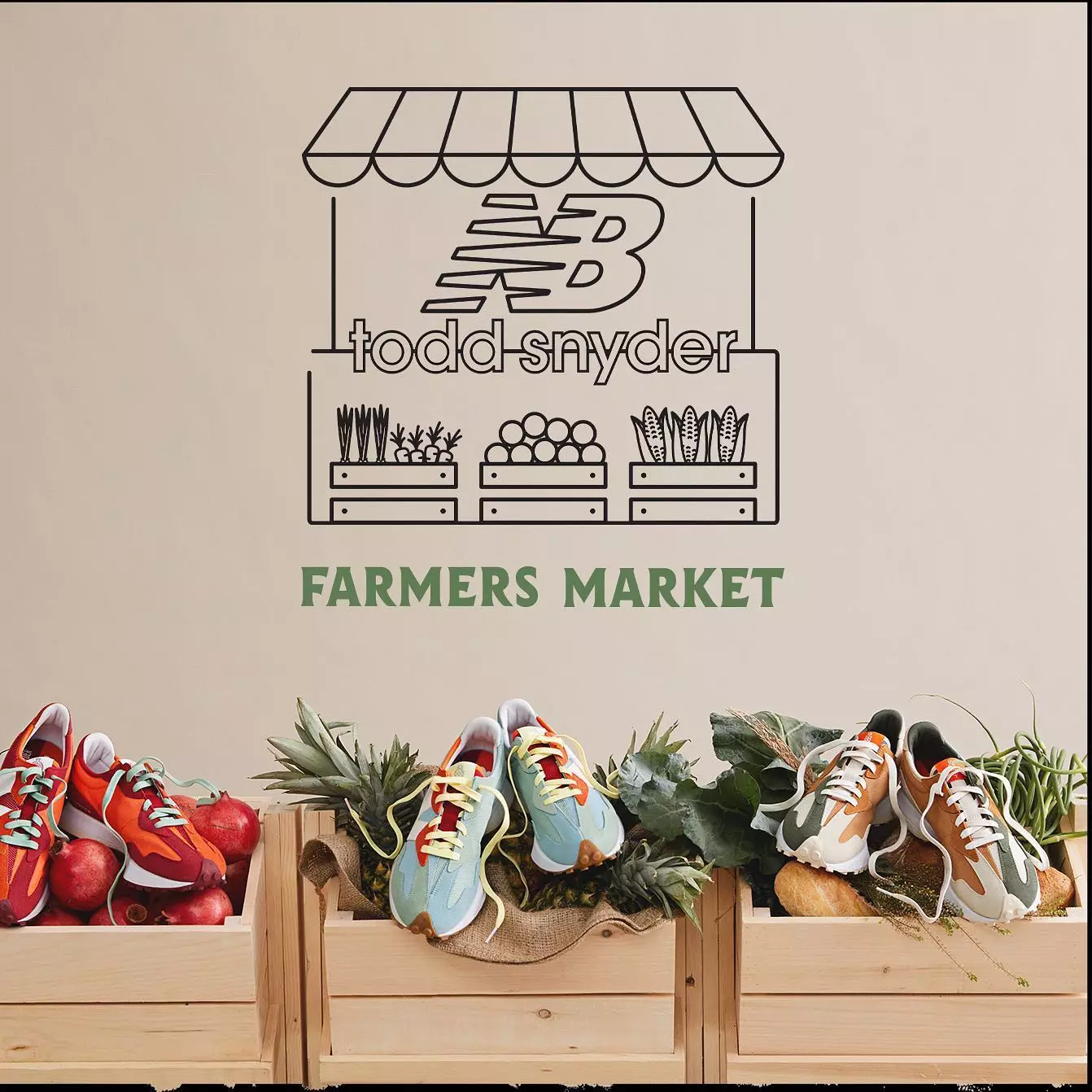 Todd Snyder New Balance 327 Farmers Market Pack Releasedatum