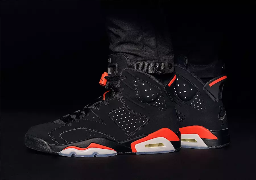 Air Jordan 6 хэт улаан туяаны 2019 оны Кит хувилбар