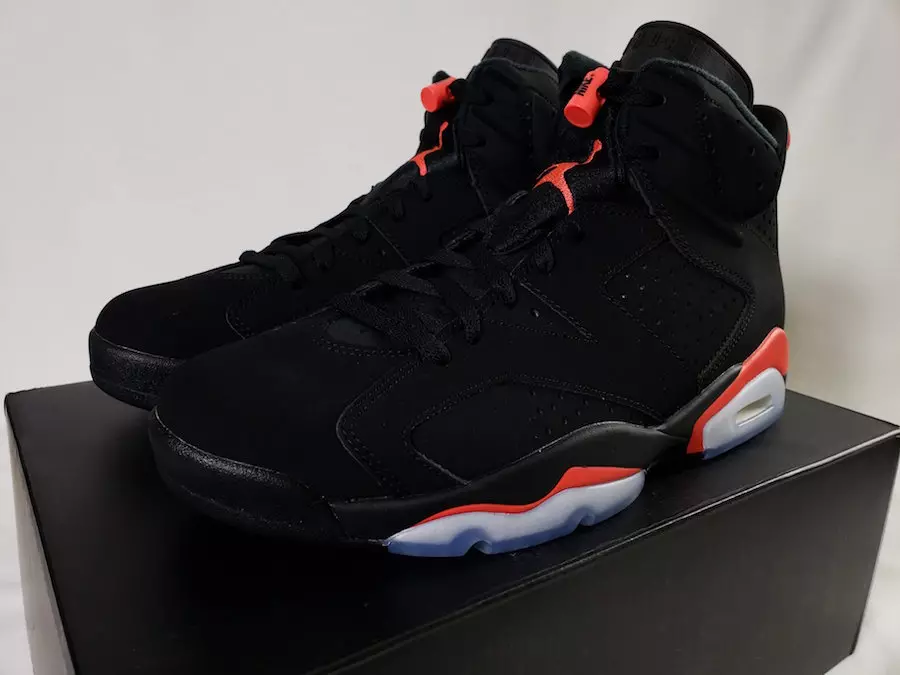 תאריך היציאה של Air Jordan 6 רטרו אינפרא אדום 2019