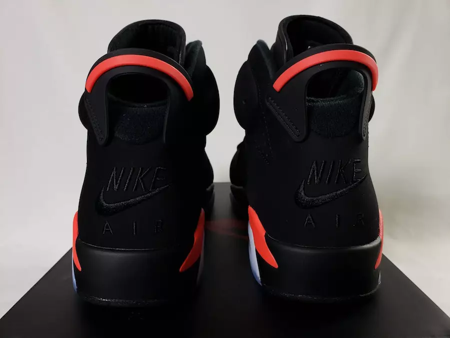 Air Jordan 6 Retro infraqizil 2019-yilda chiqarilgan sana