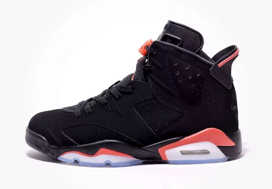 Air Jordan 6 fekete infravörös Megjelenési dátum 384664-060 Ár