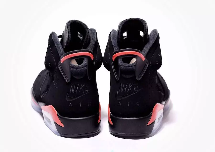 Air Jordan 6 Black Infrared Datum vydání 384664-060 Cena