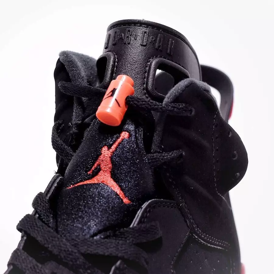 Air Jordan 6 Black Infrared Utgivelsesdato 384664-060 Pris