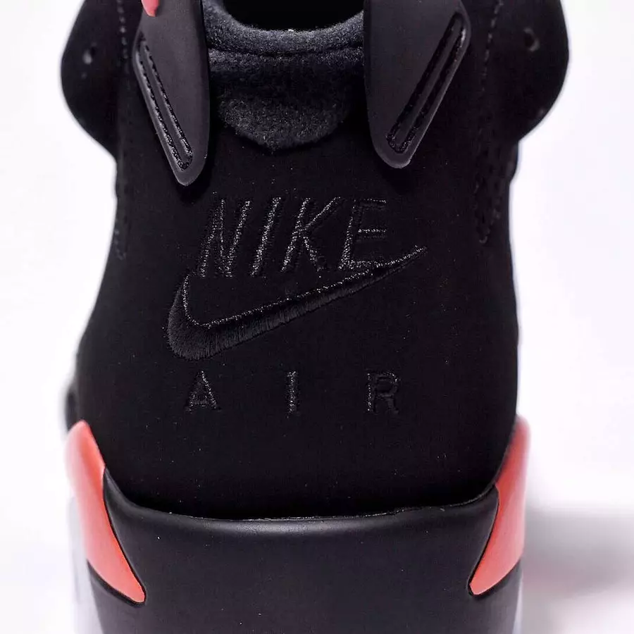 Air Jordan 6 Black Infrared Дата выпуску 384664-060 Кошт