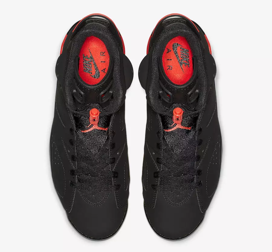 Air Jordan 6 Black Infrared 2019 Retro 384664-060 ဖြန့်ချိသည့်ရက်စွဲ စျေးနှုန်း