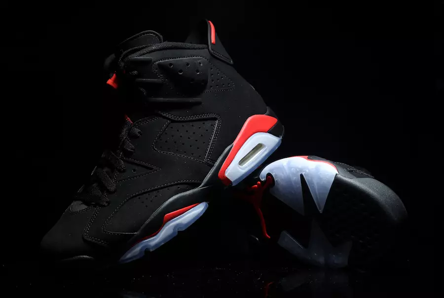 Air Jordan 6 Noir Infrarouge 384664-060 Date de sortie rétro 2019