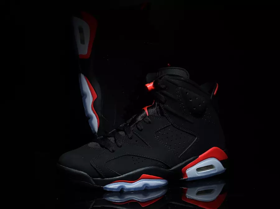 Air Jordan 6 Black Infrared 384664-060 2019 Ngày phát hành Retro