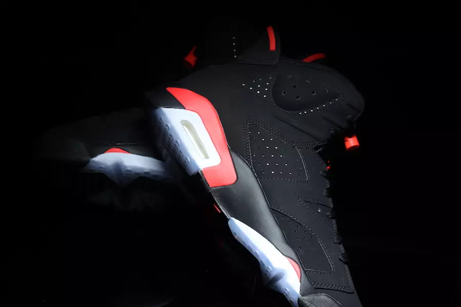 Air Jordan 6 Black Infrared 384664-060 2019 Ngày phát hành Retro