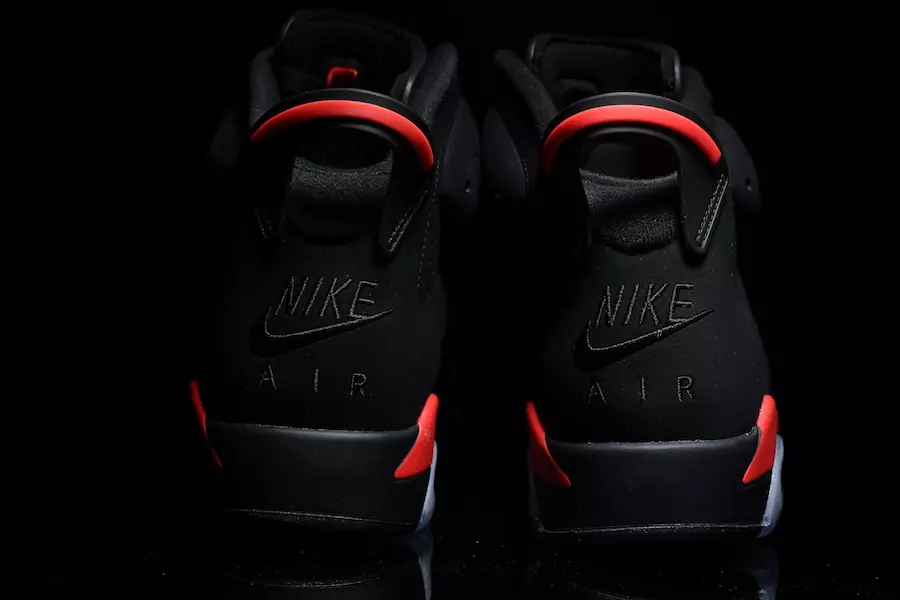 Air Jordan 6 Black Infrared 384664-060 2019 Fecha de lanzamiento retro