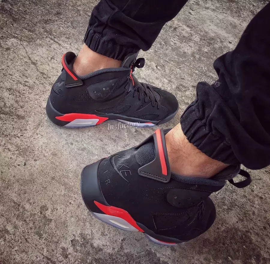 Air Jordan 6 Black Infrared 2019 Retro 384664-060 Tarikh Tayangan