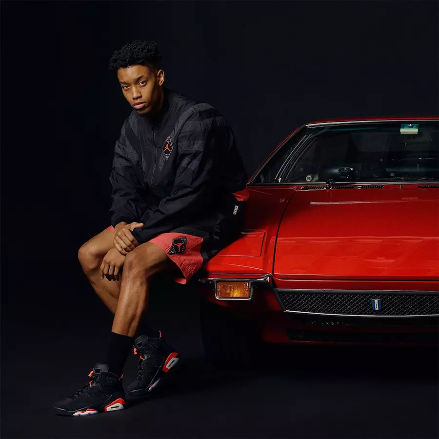 Lançamento do Air Jordan 6 Infrared 2019 Kith