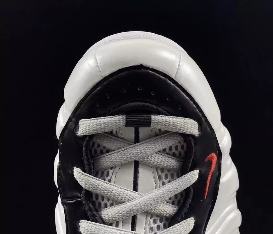 Nike Air Foamposite Pro White Black University أحمر 624041-103 تاريخ الإصدار