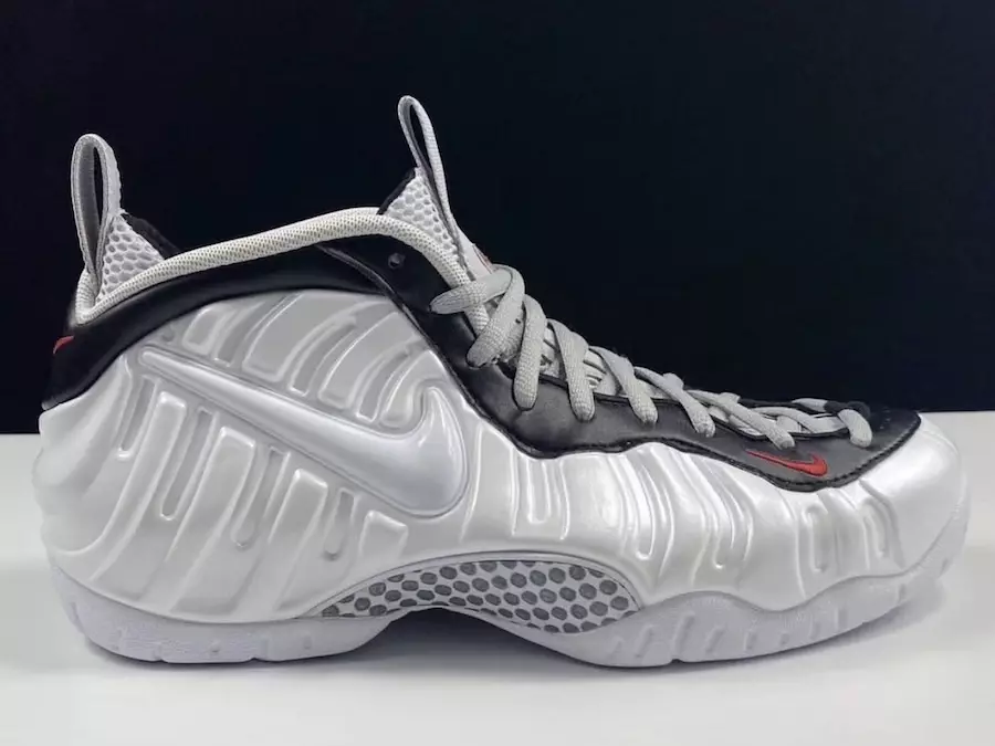 Nike Air Foamposite Pro White Black University Red 624041-103 Datum izdavanja