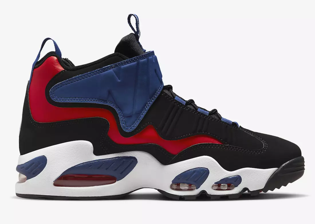 Nike Air Griffey Max 1 အနက်ရောင် Navy Blue Red DZ5186-001 ထုတ်ဝေသည့်နေ့စွဲ