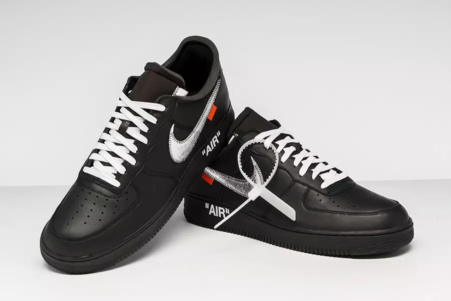 Virgil MoMA Nike Air Force 1 fekete kapható