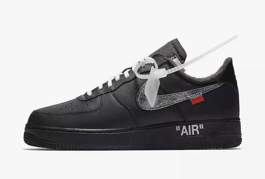 Off-White Nike Air Force 1 Low Black AV5210-001 Թողարկման ամսաթիվ