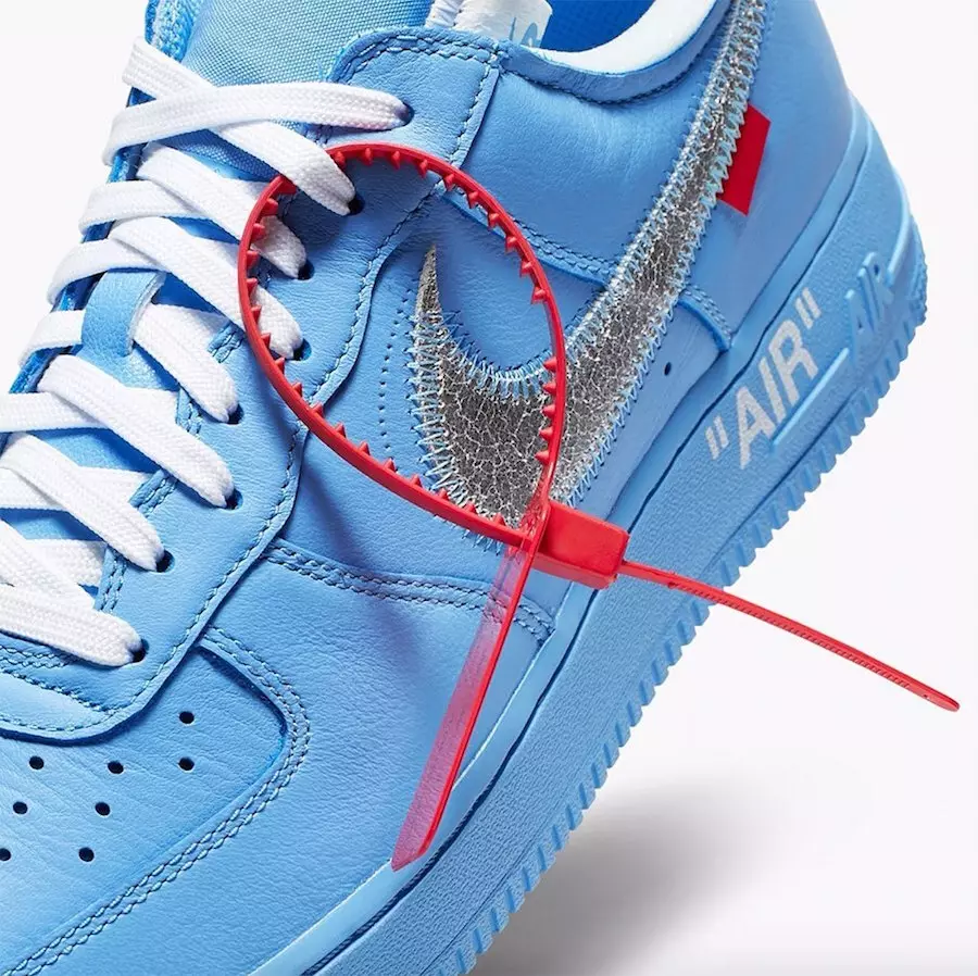 Off-White Nike Air Force 1 Low MCA Blue Data lansării