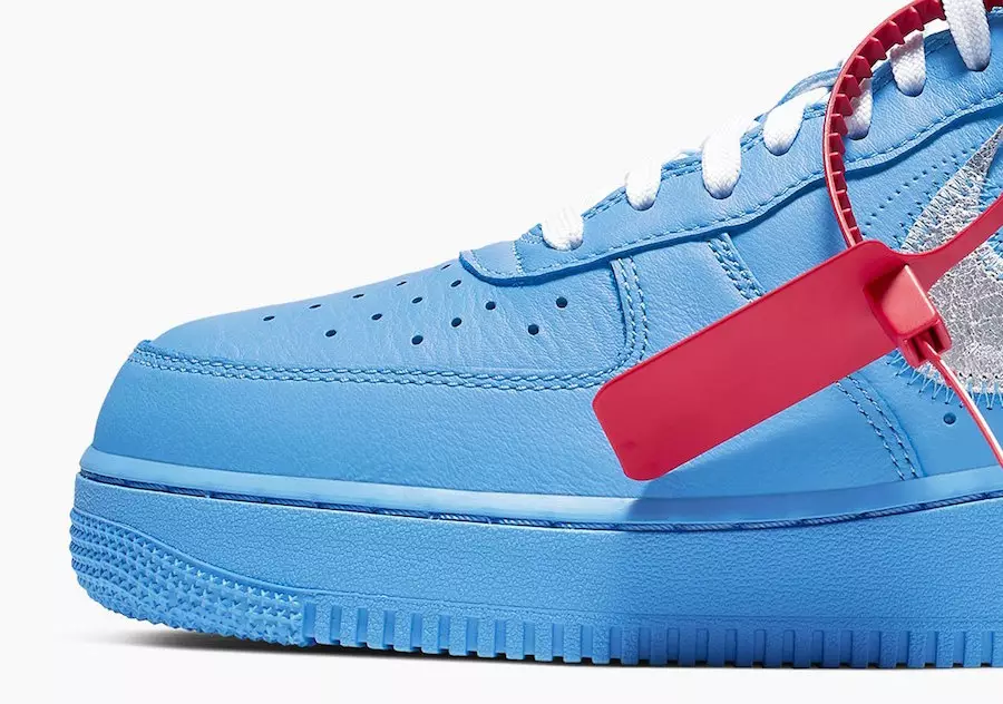 Off-White Nike Air Force 1 Low MCA Blue Datum vydání