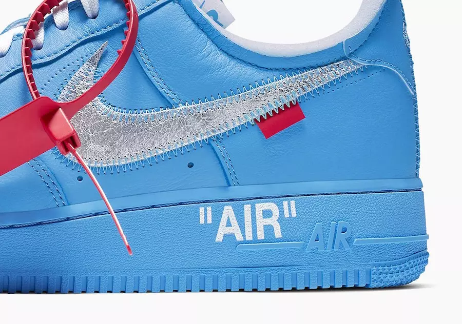 Off-White Nike Air Force 1 Low MCA Blue Dátum vydania