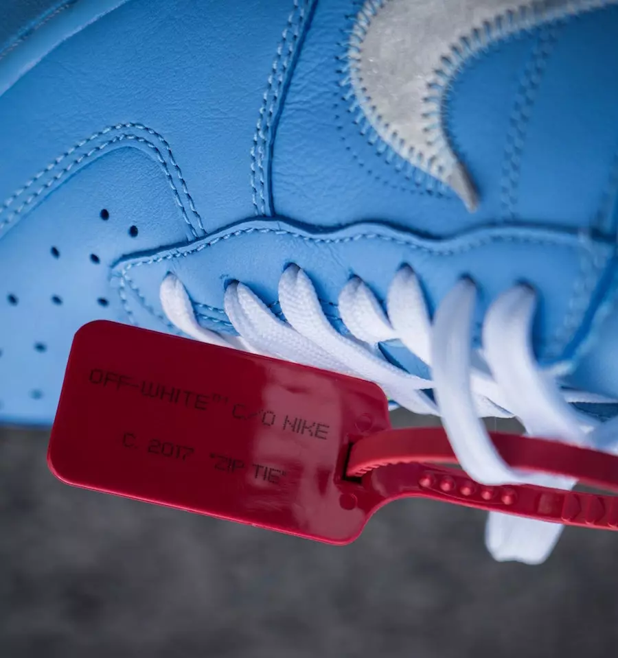 Беласнежныя Nike Air Force 1 Low MCA Blue CI1173-400 Дата выпуску