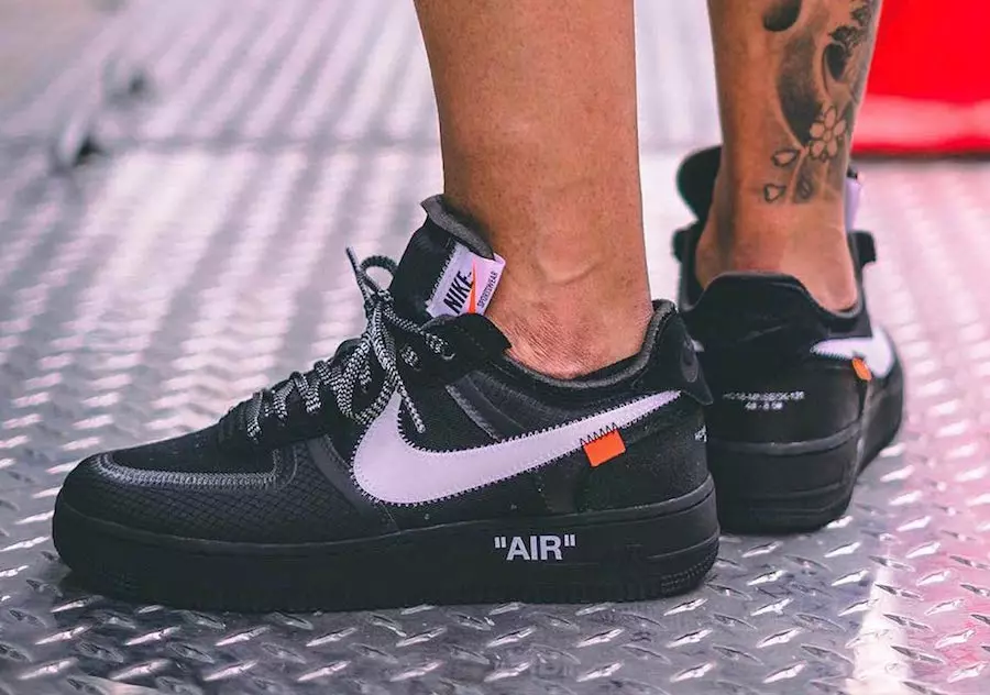 Off-White Nike Air Force 1 Low Black Release Date