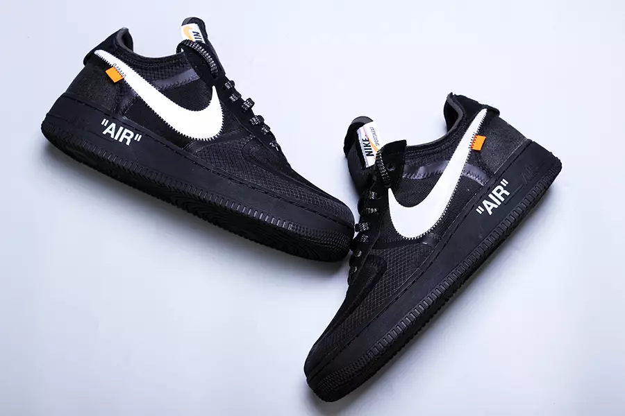 Off-White x Nike Air Force 1 Low Black AO4606-001 Թողարկման ամսաթիվ