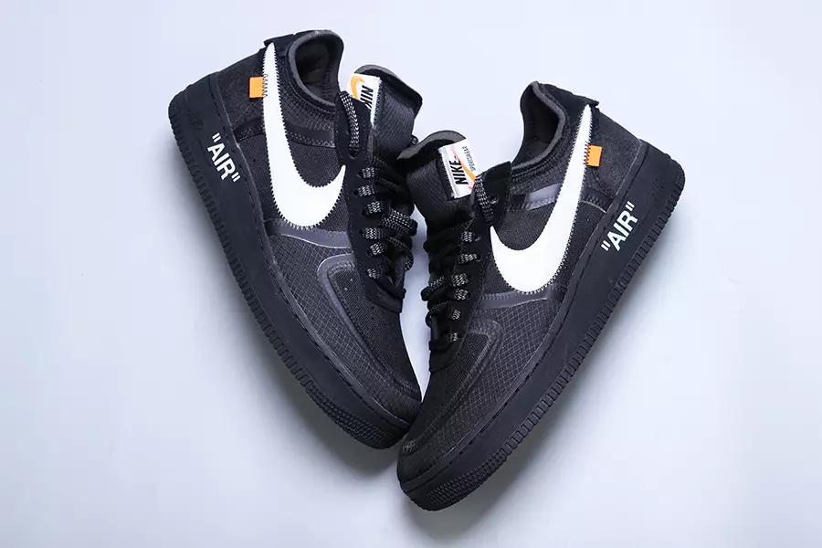 Off-White x Nike Air Force 1 Low Black AO4606-001 Udgivelsesdato