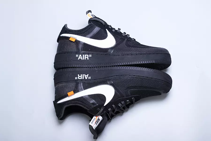 Off-White x Nike Air Force 1 Low Black AO4606-001 Թողարկման ամսաթիվ