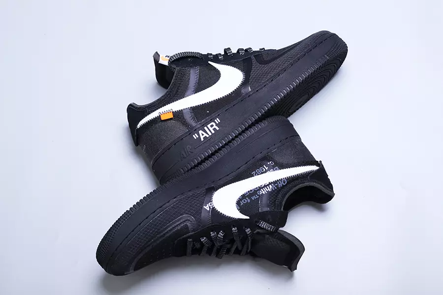 Off-White x Nike Air Force 1 Low Black AO4606-001 Թողարկման ամսաթիվ