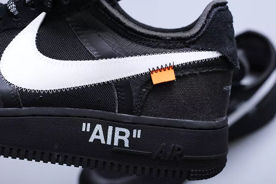 Off-White x Nike Air Force 1 Low Noir AO4606-001 Date de sortie