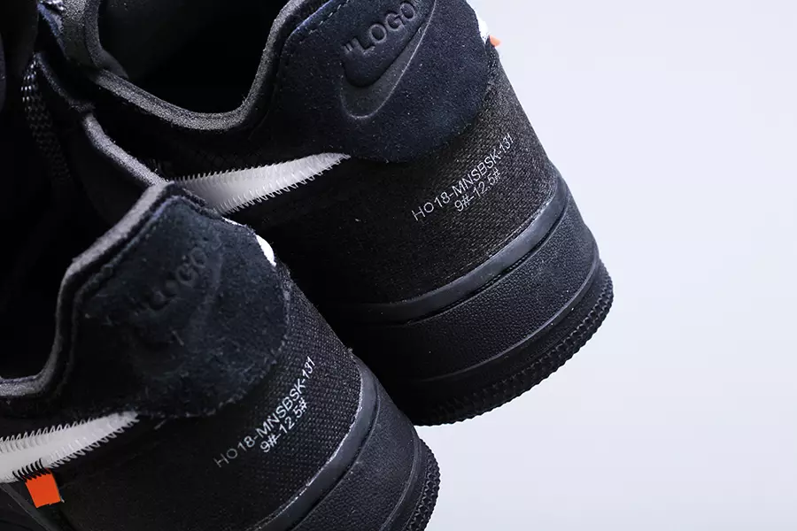 Off-White x Nike Air Force 1 Low Negras AO4606-001 Fecha de lanzamiento