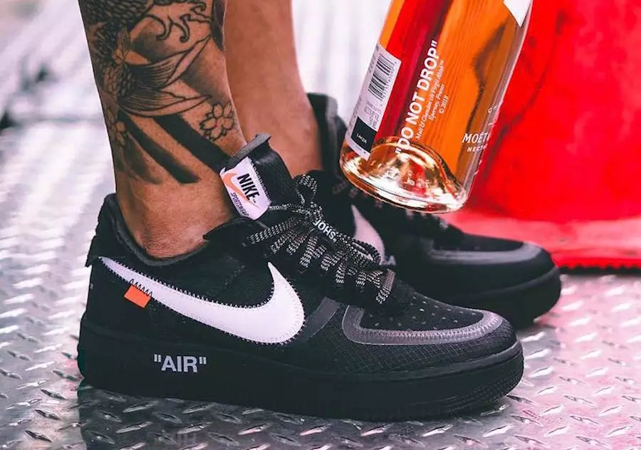 Off-White Nike Air Force 1 Low Black Dátum vydania