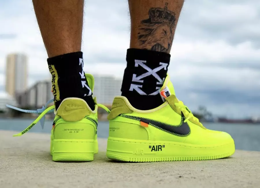 Off-White Air Force 1 Low Volt Дата випуску