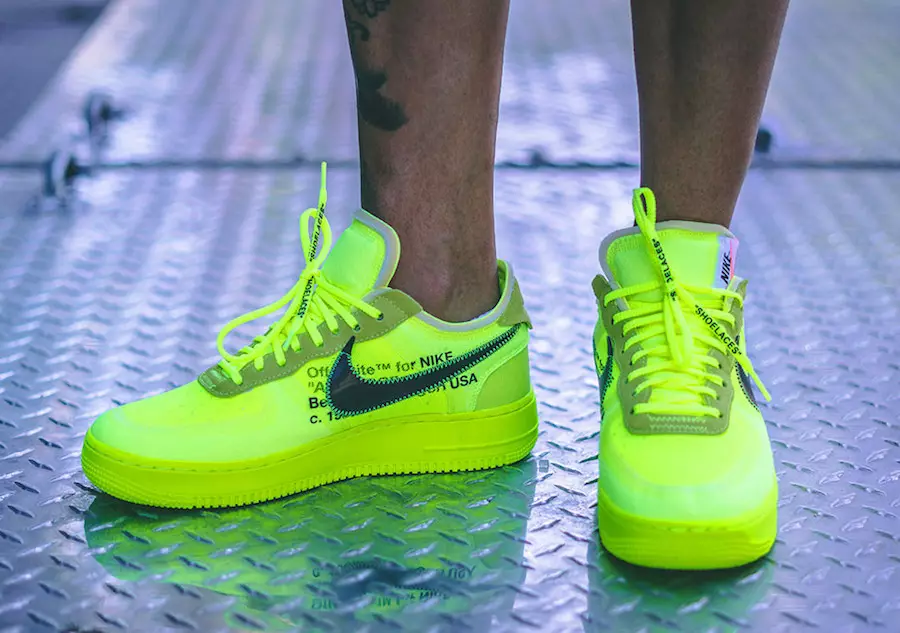 Off-white Nike Air Force 1 Low Volt udgivelsesdato