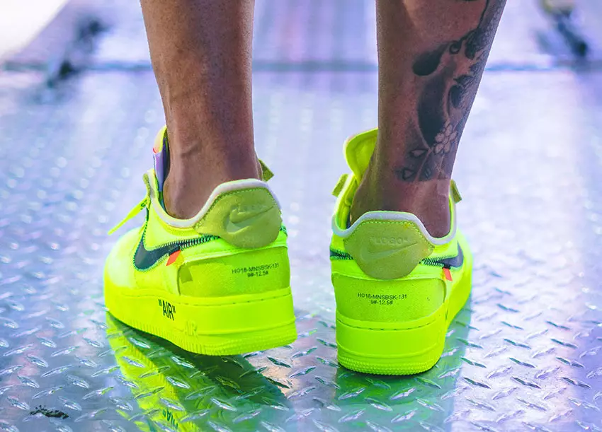 Off-White Nike Air Force 1 Low Volt תאריך שחרור