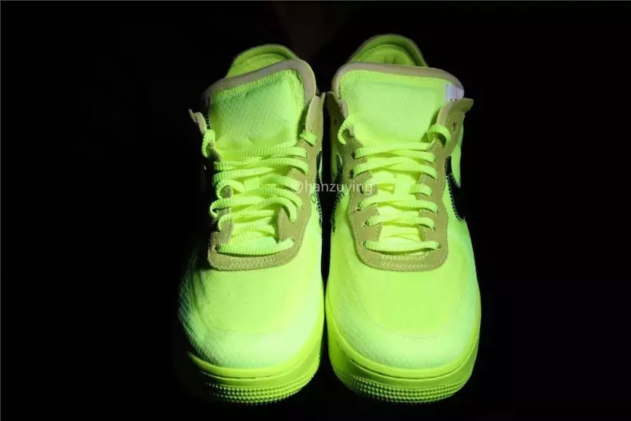 Off-White x Nike Air Force 1 Volt AO4606-700 Tarikh Tayangan