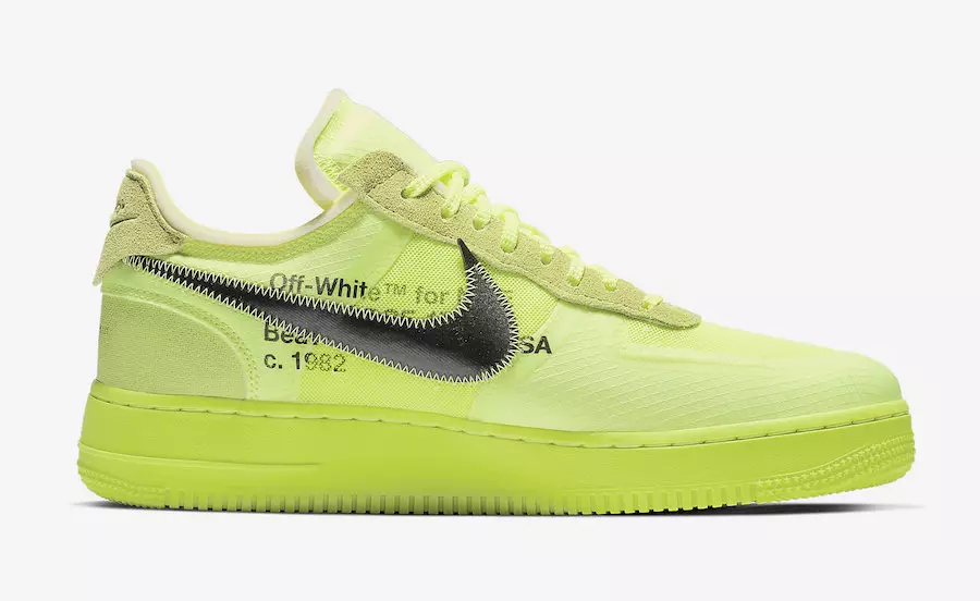 Цагаан өнгөтэй Nike Air Force 1 вольт AO4606-700 худалдаанд гарсан огнооны үнэ