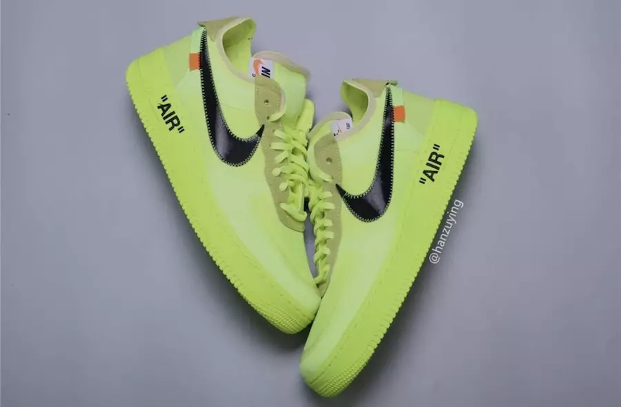 Off-White x Nike Air Force 1 Low Volt AO4606-700 تاريخ الإصدار